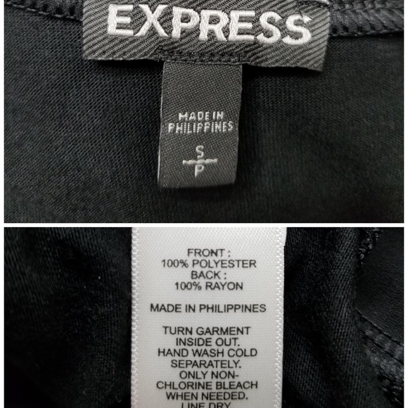 ✅EXPRESS Black embellished tank top S. - Picture 6 of 6